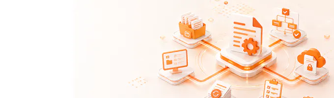 Document and workflow automation illustration